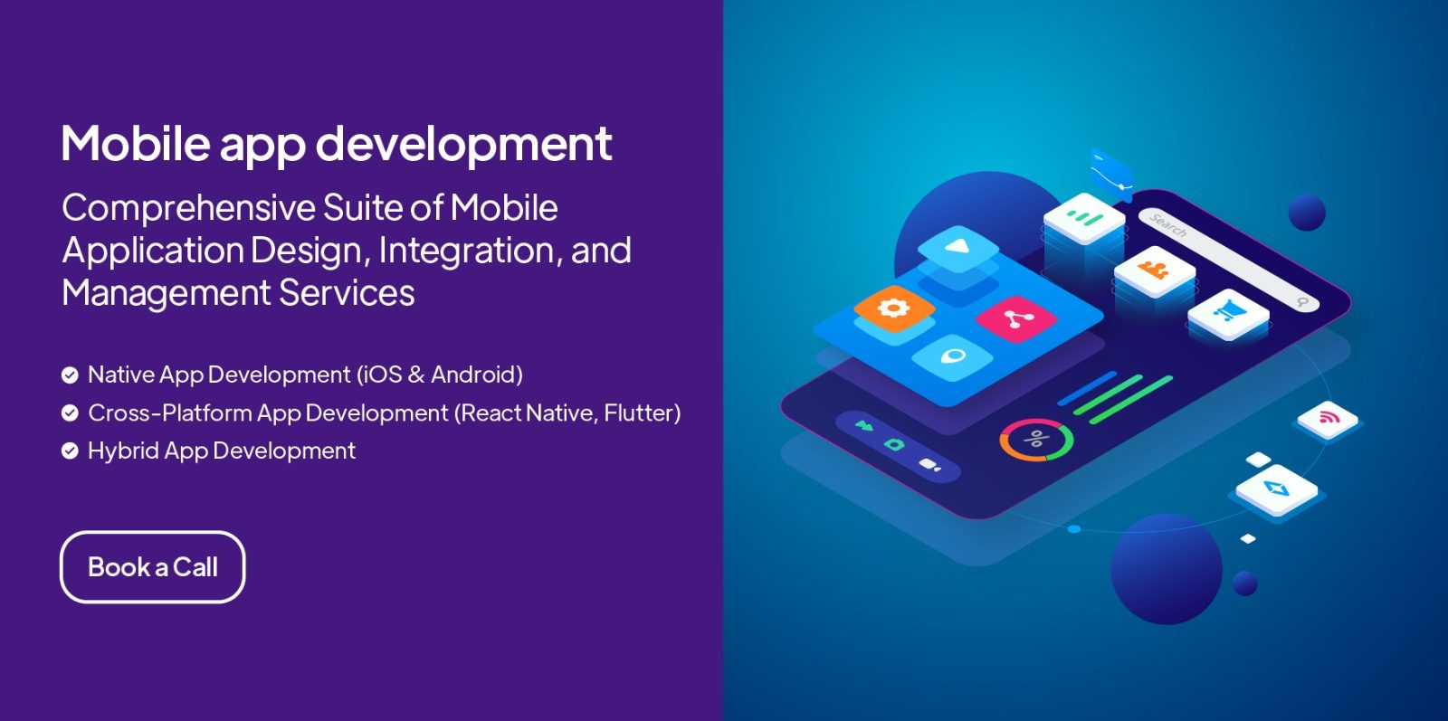 Mobile App development CTA Banner