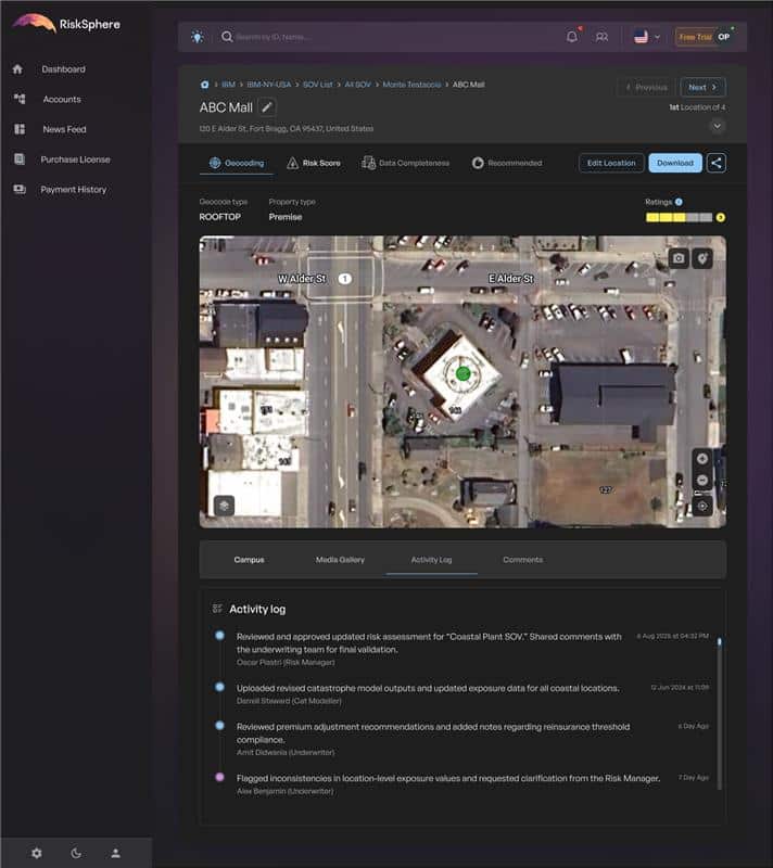 Features of mobile app Insurance