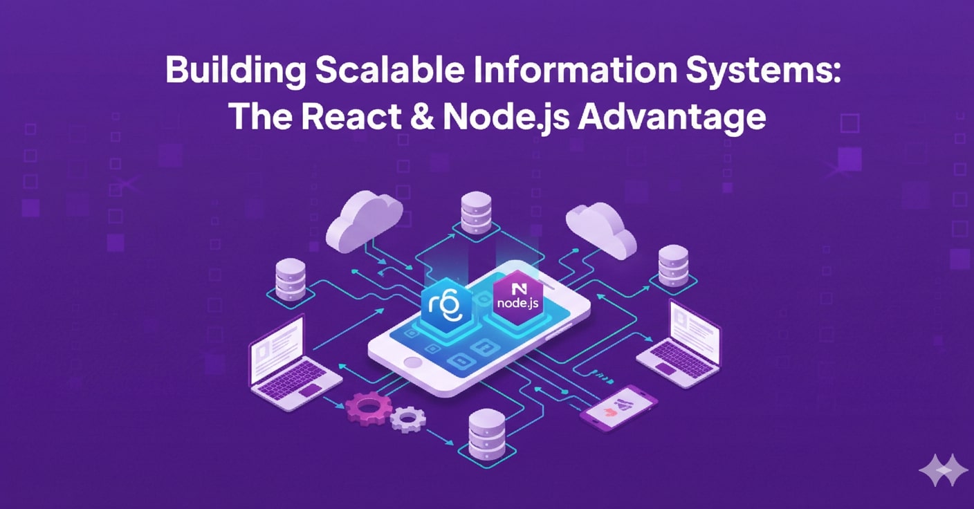 Building Scalable Information Systems: The React & Node.js Advantage
