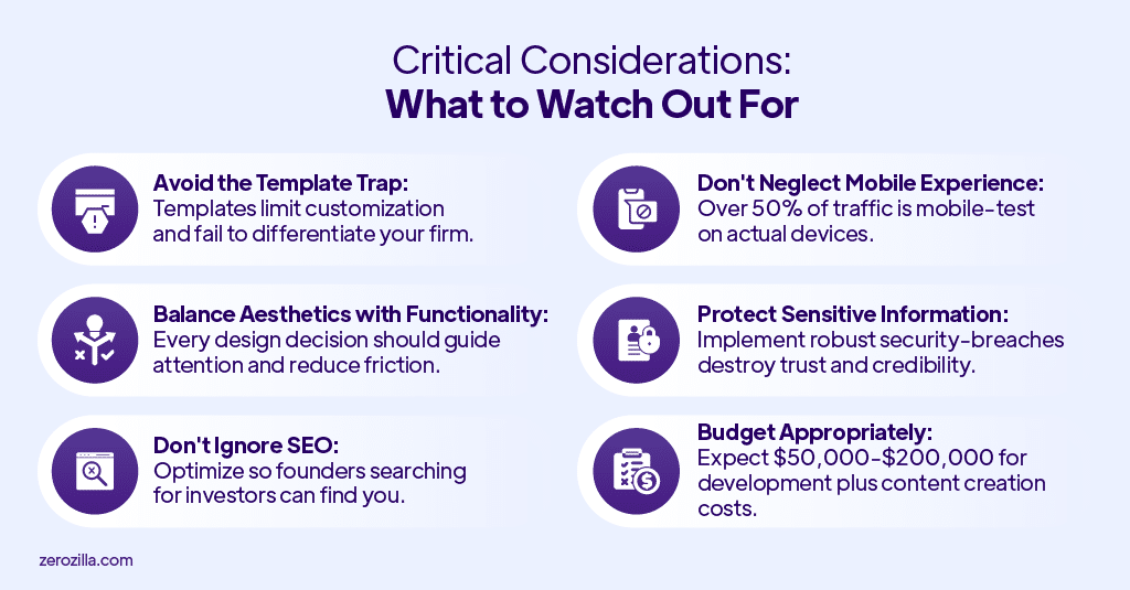 Critical Considerations: What to Watch Out For