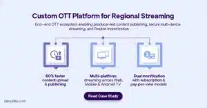 Custom OTT Platform for Regional Streaming
